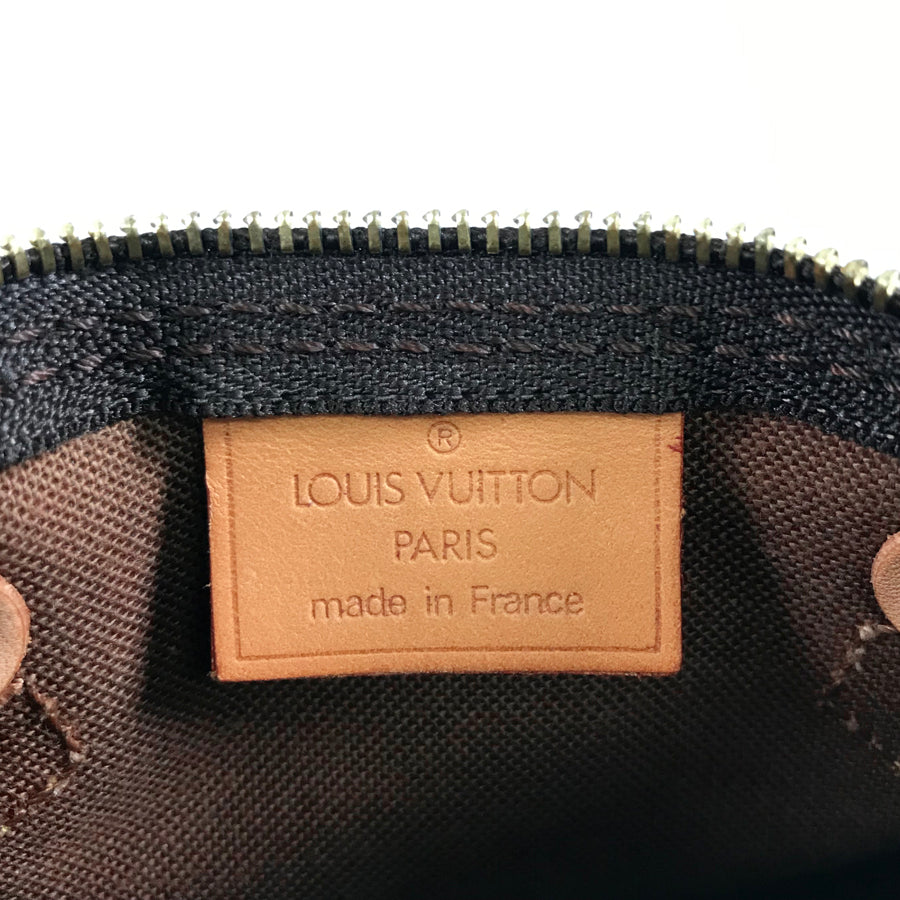 LOUIS VUITTON Monogram Mini Speedy M41534 Hand bag