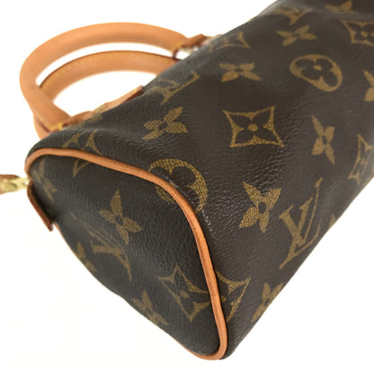 LOUIS VUITTON Monogram Mini Speedy M41534 Hand bag