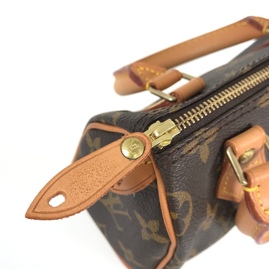 LOUIS VUITTON Monogram Mini Speedy M41534 Hand bag