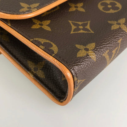 LOUIS VUITTON Monogram Pochette Florentine Waist pouch