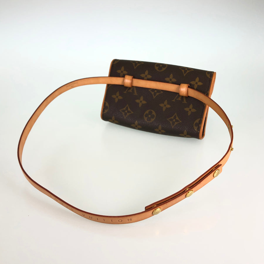 LOUIS VUITTON Monogram Pochette Florentine Waist pouch