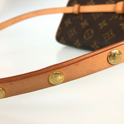 LOUIS VUITTON Monogram Pochette Florentine Waist pouch