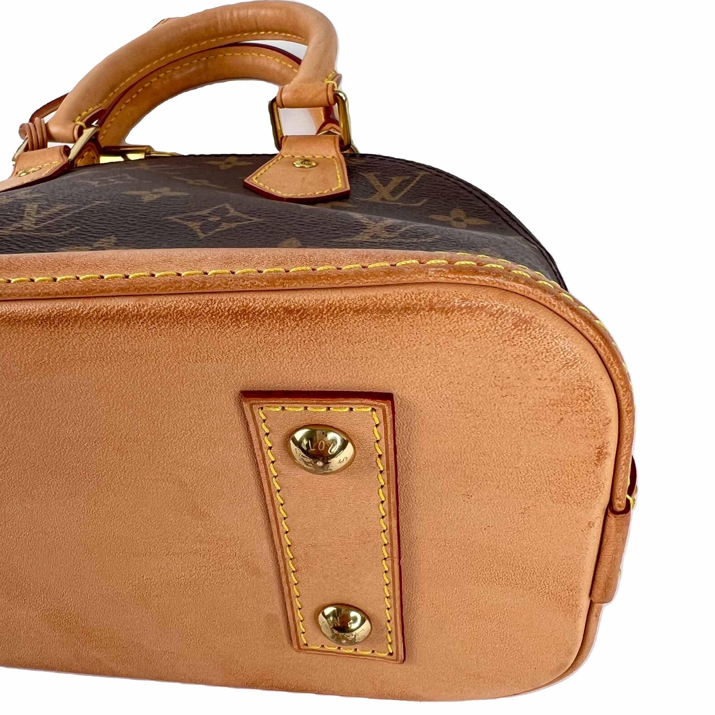 Louis Vuitton Monogram Alma BB w/ Strap