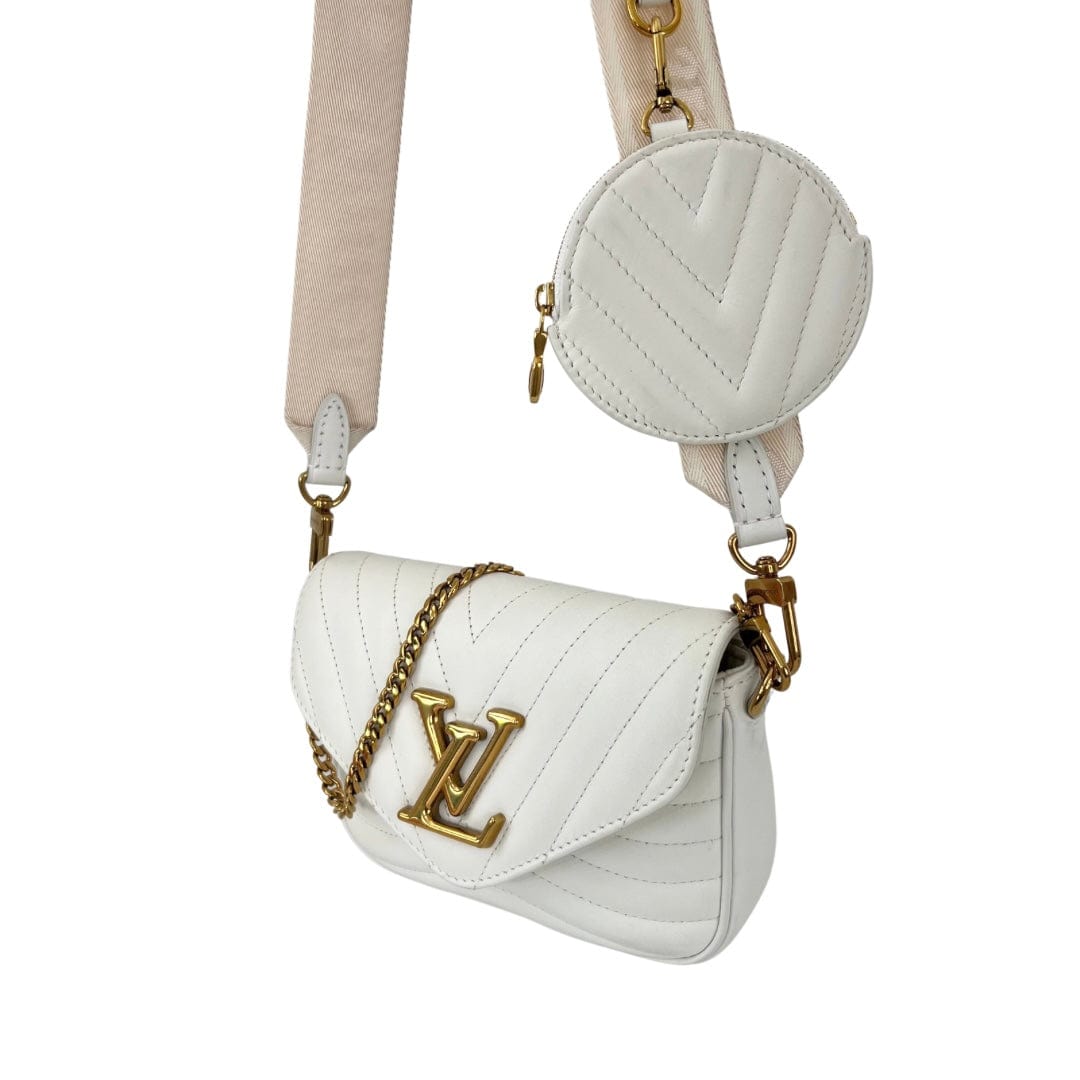 Louis Vuitton New Wave Multi-Pochette in Snow