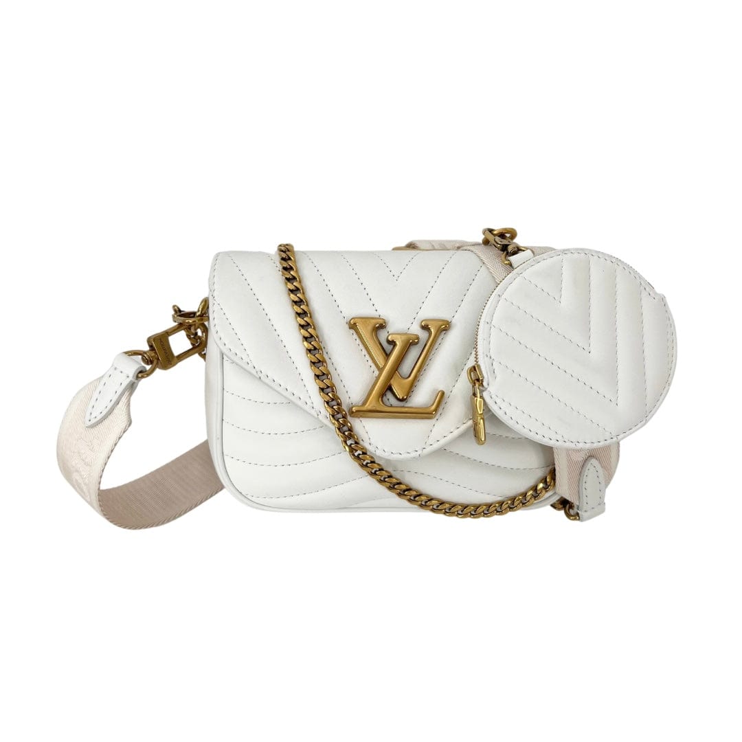 Louis Vuitton New Wave Multi-Pochette in Snow