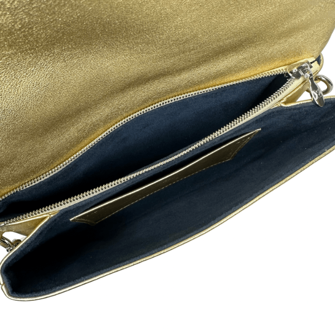 Louis Vuitton Monogram Gold Embossed Coussin Pochette