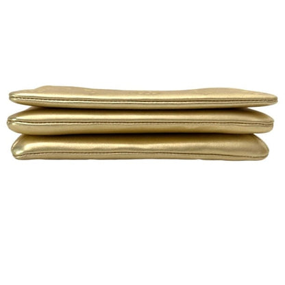 Louis Vuitton Monogram Gold Embossed Coussin Pochette