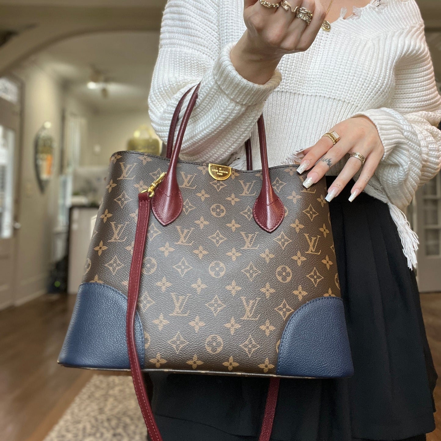 Louis Vuitton Monogram Flandrin Tote