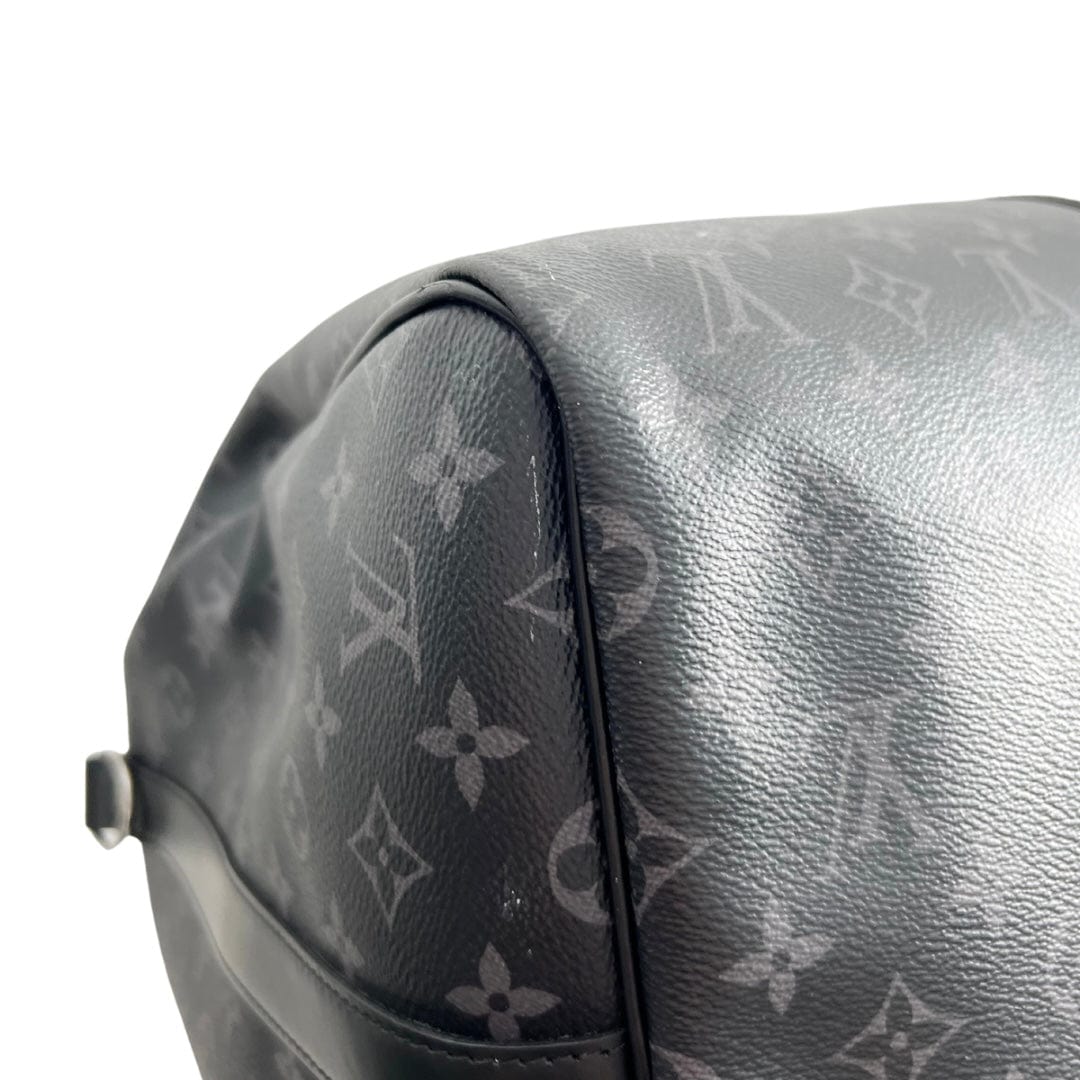 Louis Vuitton Monogram Eclipse Keepall Bandouliere 55