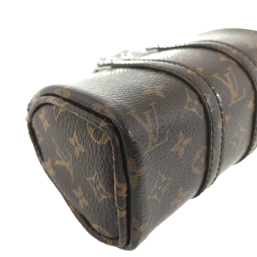 LOUIS VUITTON key ring mini keepall metallic mirror key ring