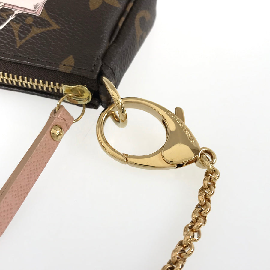 LOUIS VUITTON Monogram Mini Pochette Accessoires trunk Pouch
