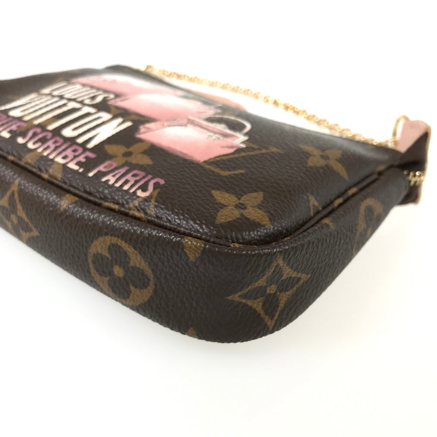 LOUIS VUITTON Monogram Mini Pochette Accessoires trunk Pouch