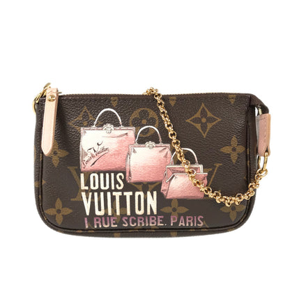 LOUIS VUITTON Monogram Mini Pochette Accessoires trunk Pouch