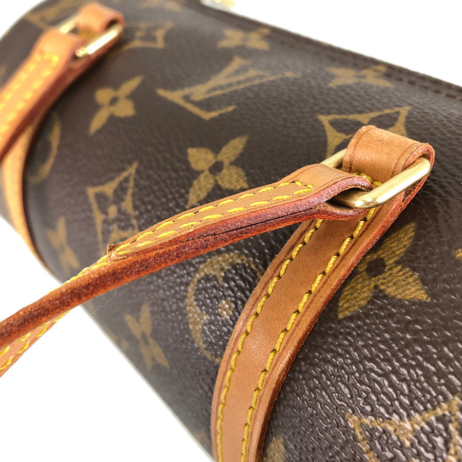 LOUIS VUITTON Monogram Papillon 19 M51389 Hand bag