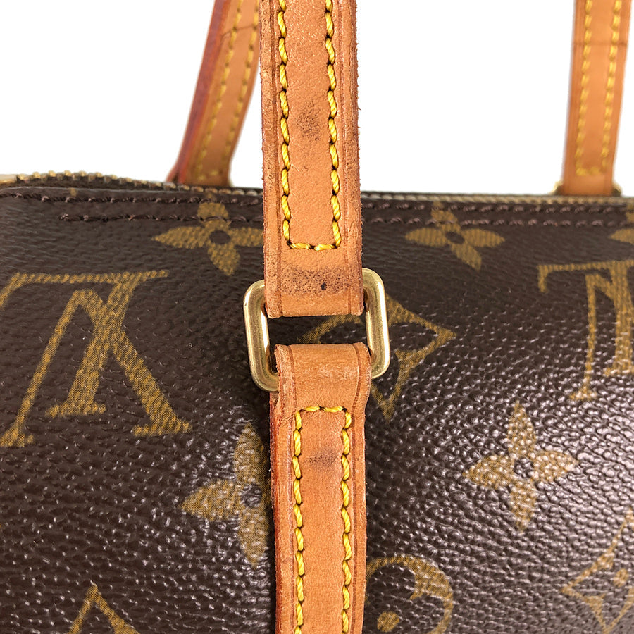 LOUIS VUITTON Monogram Papillon 19 M51389 Hand bag