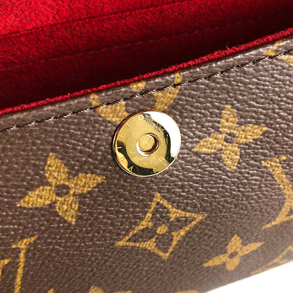LOUIS VUITTON Monogram Sonatine M51902 Hand bag