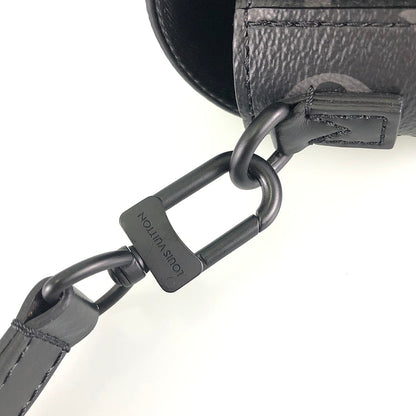 LOUIS VUITTON Monogram Eclipse S Lock Vertical Wearable Wallet M82252 Shoulder bag