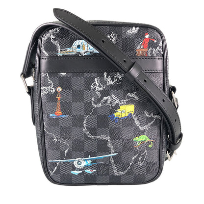 LOUIS VUITTON Damier Graphite Danube PM NM N40239 Shoulder bag