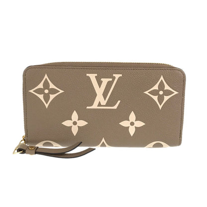 LOUIS VUITTON Bicolor Monogram Emplant Zippy Wallet M69794 Long wallet Round zipper