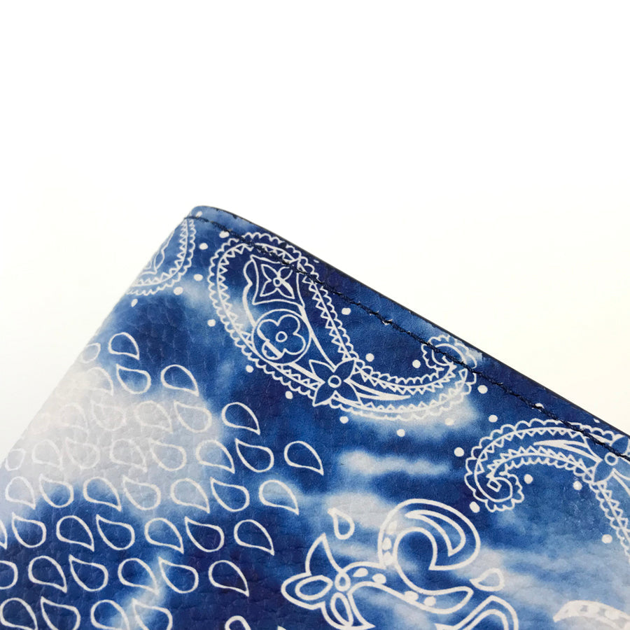 LOUIS VUITTON Monogram Bandana Portefeiulle Brazza purse Bifold