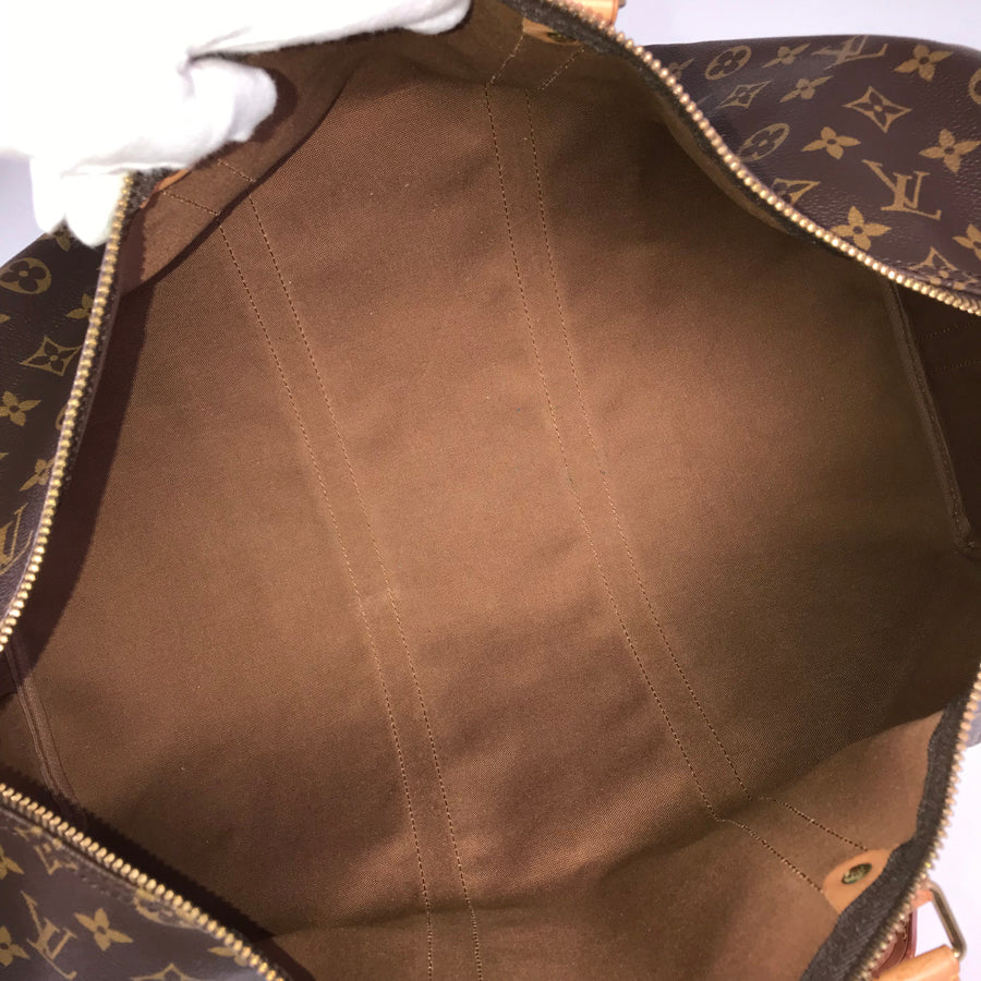 LOUIS VUITTON monogram keepall bandouliere 50 2WAY Boston bag