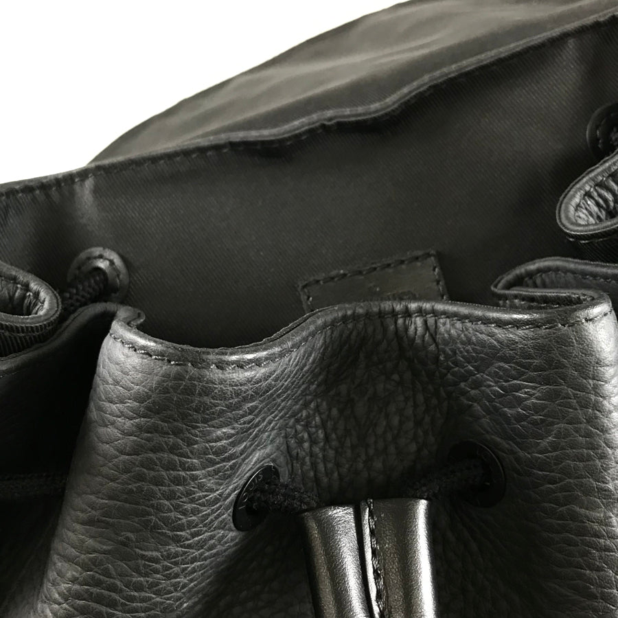 LOUIS VUITTON Monogram Taurillon Clemence Christopher MM Backpack Backpack