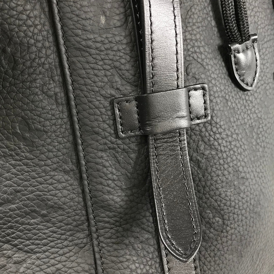 LOUIS VUITTON Monogram Taurillon Clemence Christopher MM Backpack Backpack