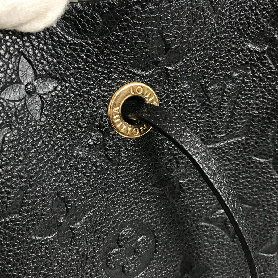 LOUIS VUITTON Monogram Emplant Neonoe 2WAY Shoulder Handbag