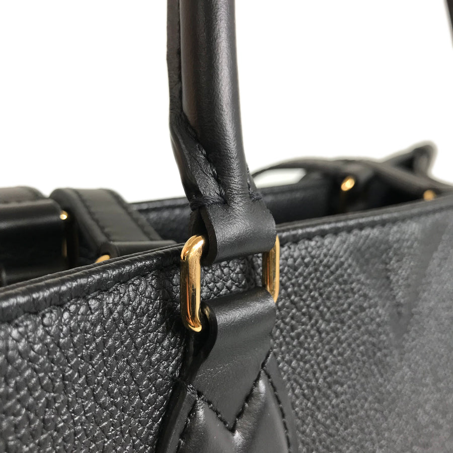 LOUIS VUITTON Monogram Empreinte On the Go MM Handbag