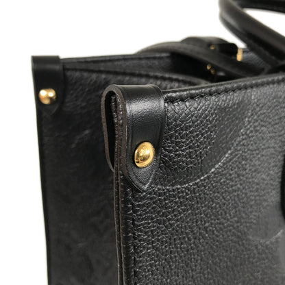 LOUIS VUITTON Monogram Empreinte On the Go MM Handbag