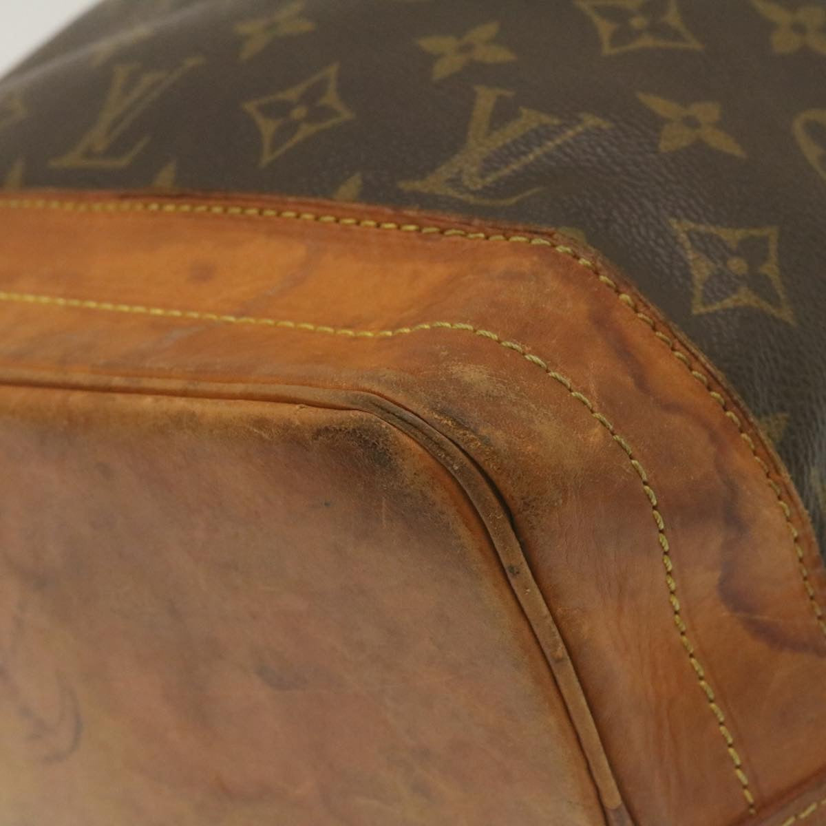 LOUIS VUITTON Monogram Noe Shoulder Bag M42224 LV Auth th2448