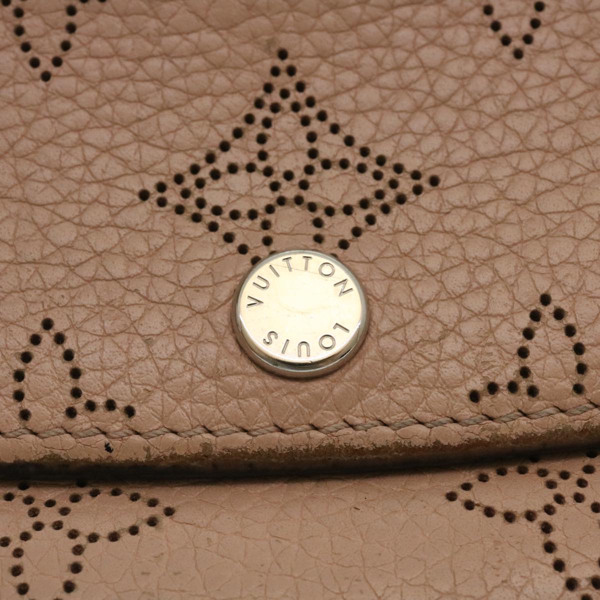LOUIS VUITTON Mahina Portefeuille Iris Long Wallet Pink M60145 LV Auth th2483