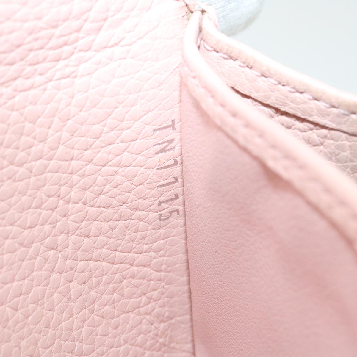 LOUIS VUITTON Mahina Portefeuille Iris Long Wallet Pink M60145 LV Auth th2483