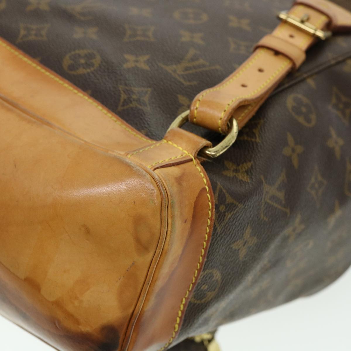 LOUIS VUITTON Monogram Montsouris GM Backpack M51135 LV Auth th3460