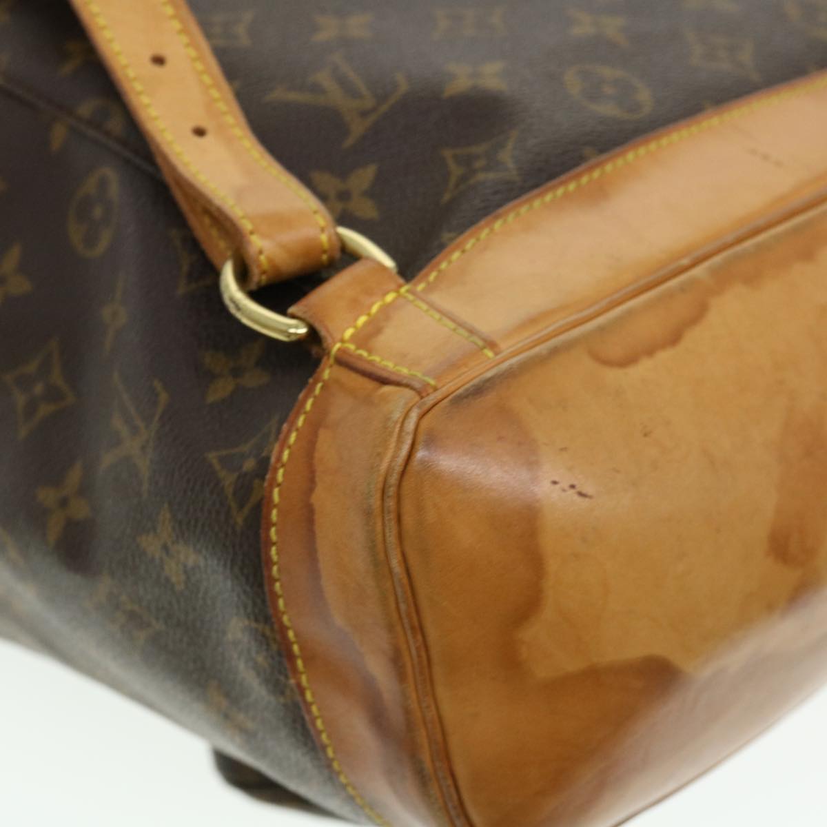 LOUIS VUITTON Monogram Montsouris GM Backpack M51135 LV Auth th3460