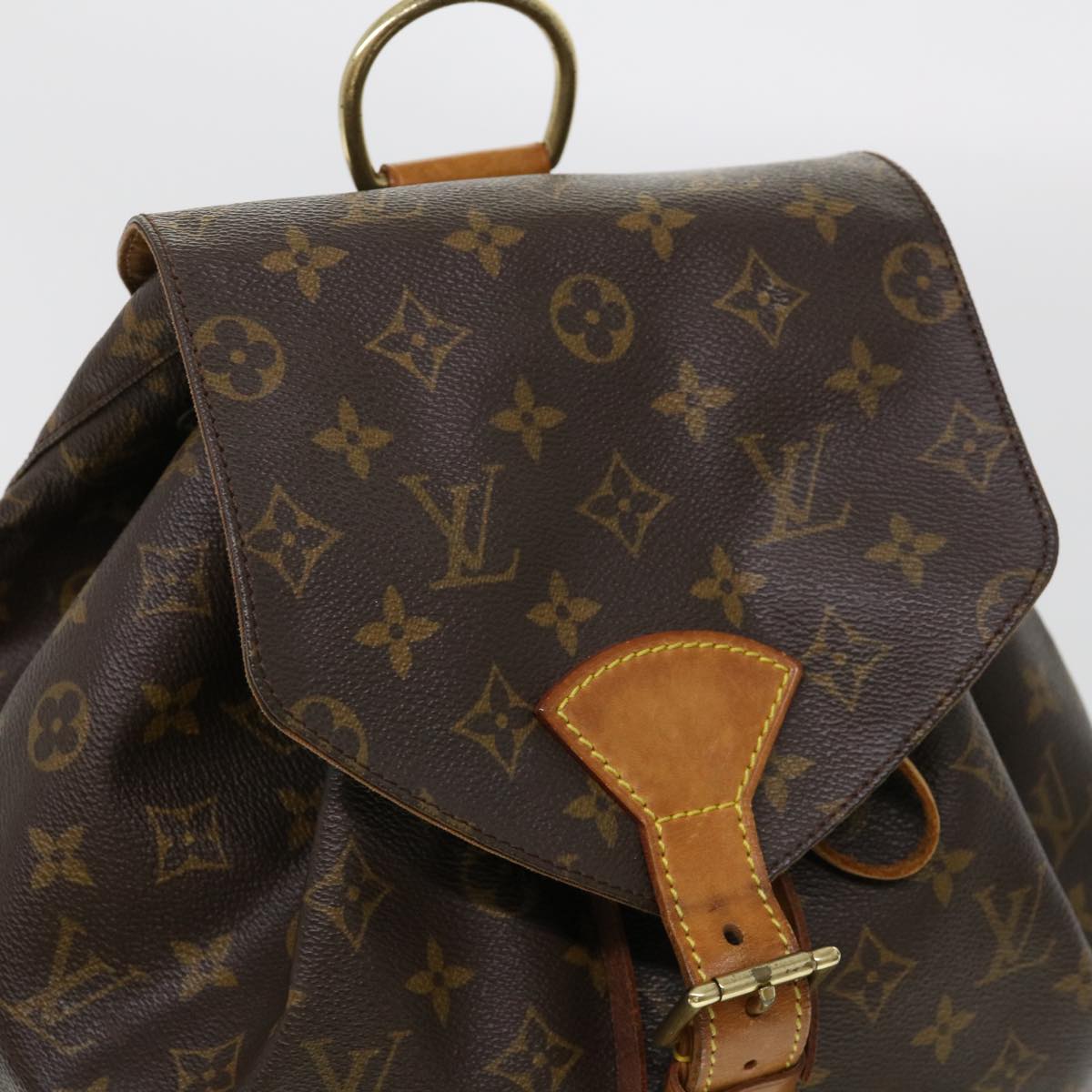 LOUIS VUITTON Monogram Montsouris GM Backpack M51135 LV Auth th3460
