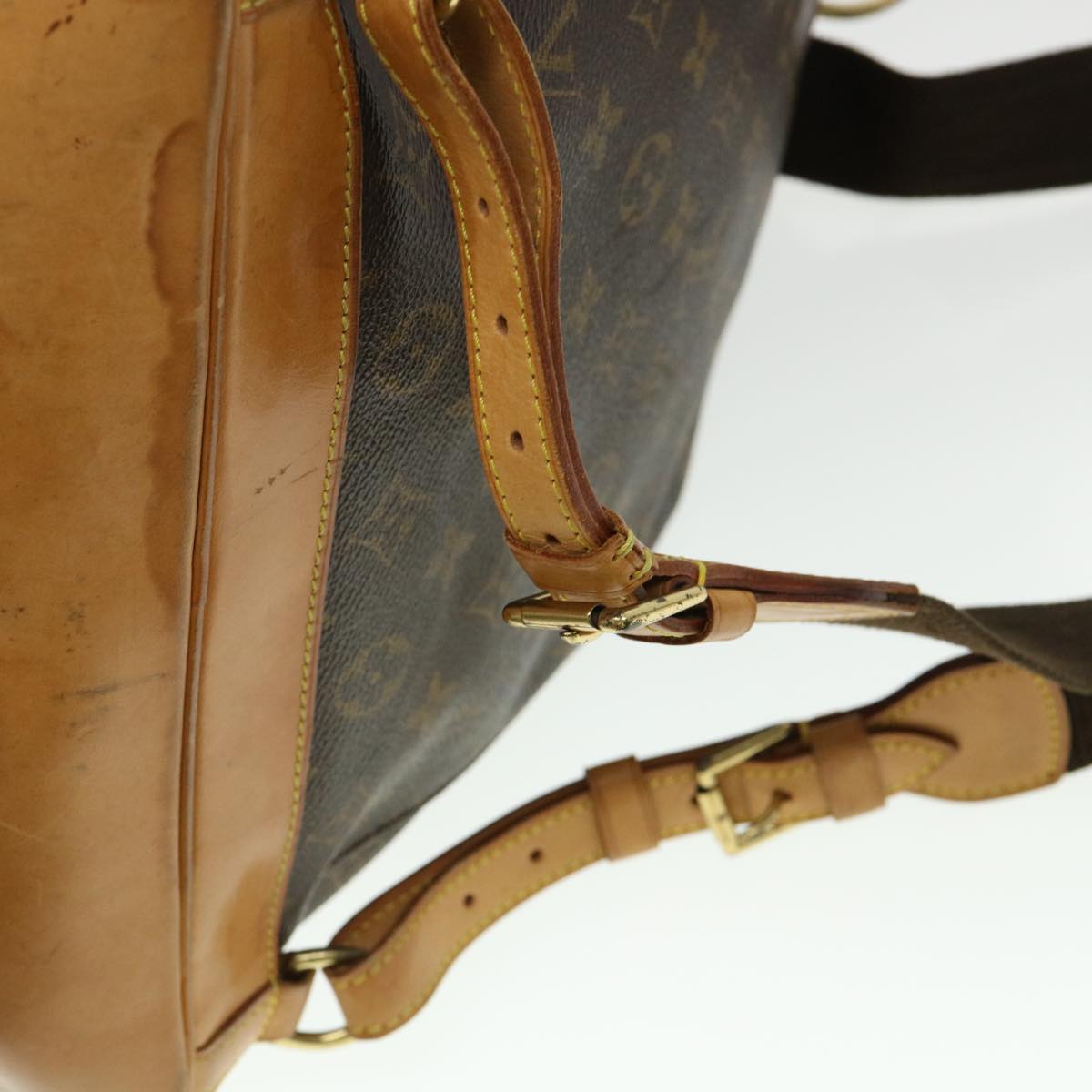 LOUIS VUITTON Monogram Montsouris GM Backpack M51135 LV Auth th3460