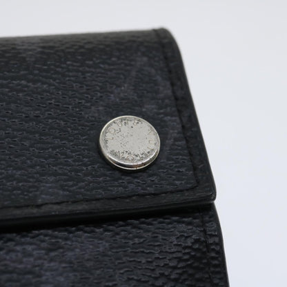 LOUIS VUITTON Monogram Eclipse Discovery compact wallet Wallet M67630 Auth tp320