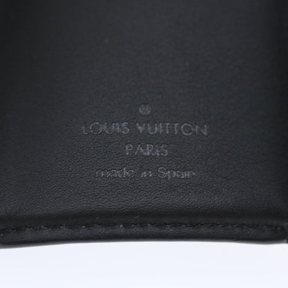 LOUIS VUITTON Monogram Eclipse Discovery compact wallet Wallet M67630 Auth tp320