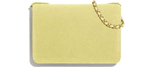 Chanel Wallet On Chain – WOC Classic Caviar SiLouis Vuittoner-Toned Metal Light Yellow