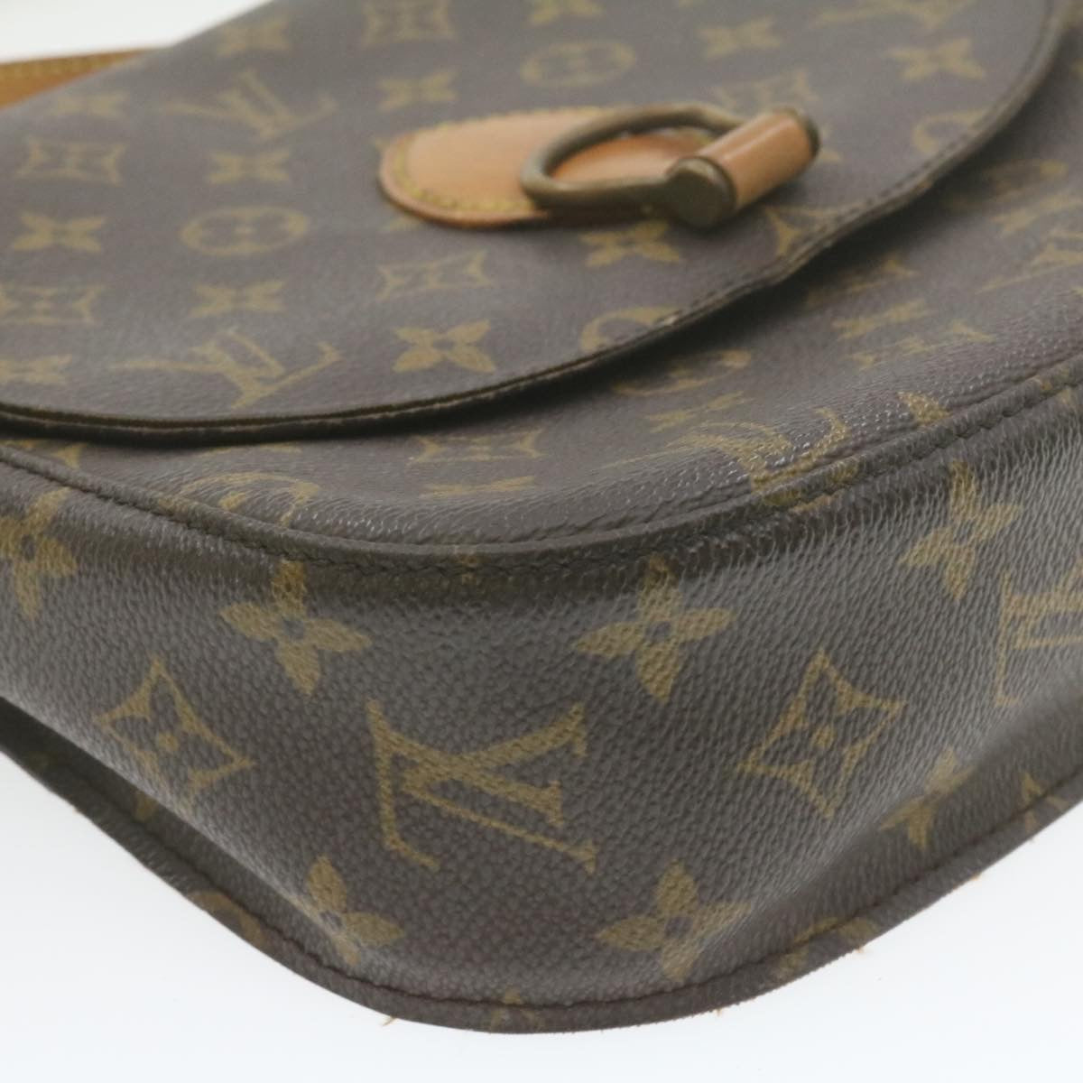 LOUIS VUITTON Monogram Saint Cloud GM Shoulder Bag M51242 LV Auth yk1229