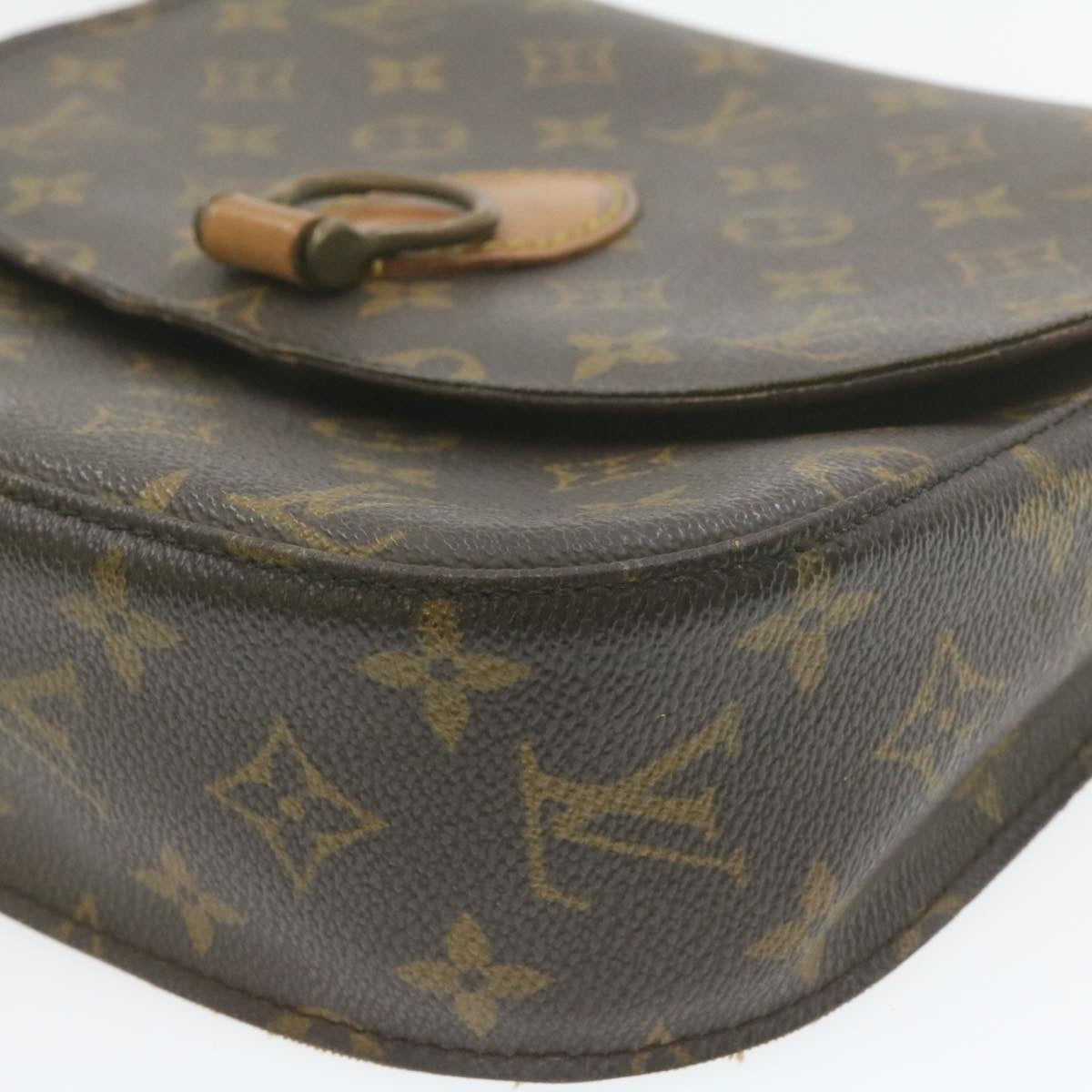 LOUIS VUITTON Monogram Saint Cloud GM Shoulder Bag M51242 LV Auth yk1229