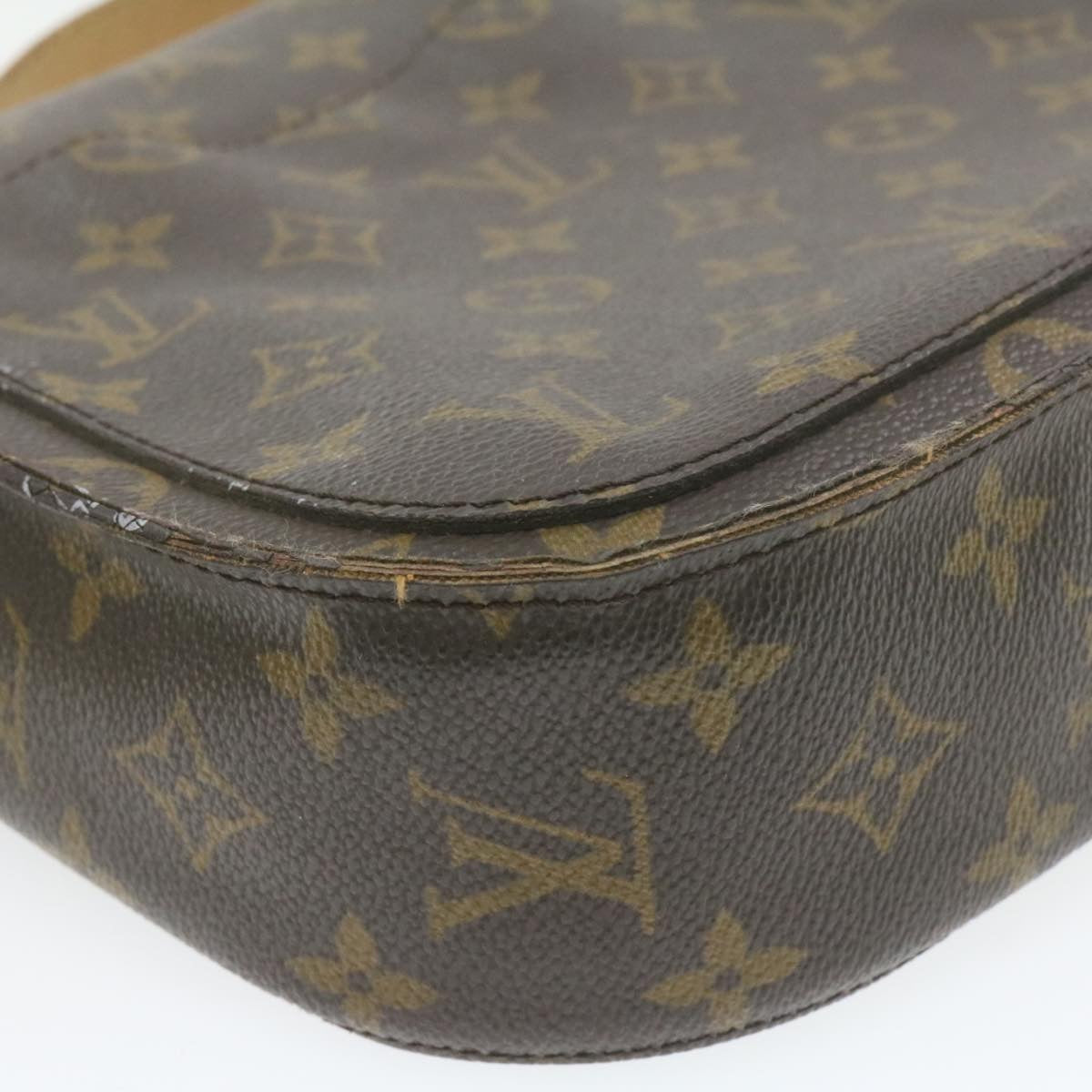 LOUIS VUITTON Monogram Saint Cloud GM Shoulder Bag M51242 LV Auth yk1229