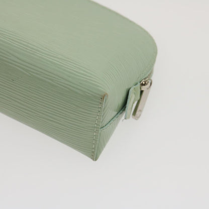 LOUIS VUITTON Epi Electric Pochette Cosmetic Pouch Amand M40644 LV Auth yk4326