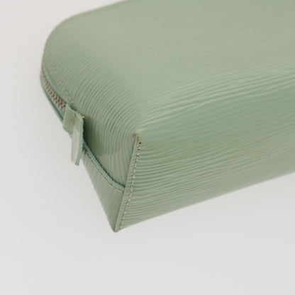 LOUIS VUITTON Epi Electric Pochette Cosmetic Pouch Amand M40644 LV Auth yk4326