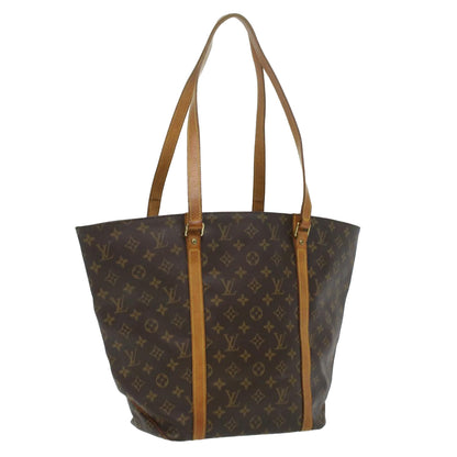 LOUIS VUITTON Monogram Sac Shopping Tote Bag M51108 LV Auth yk5667