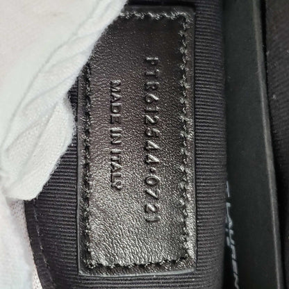 YSL Lou Camera Bag Embossed in Crododile Shiny Black Leather  Bag